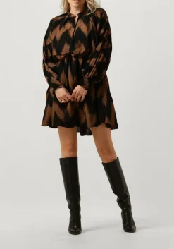 zwarte amaya amsterdam mini jurk emely