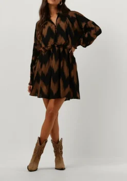 zwarte amaya amsterdam mini jurk emely