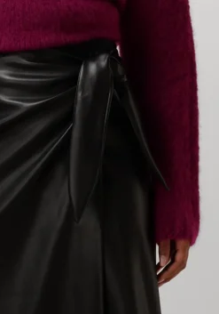 zwarte amaya amsterdam midirok han skirt