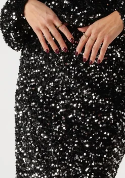 zwarte amaya amsterdam midirok myr skirt