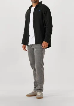 zwarte american vintage overshirt afaz chemises