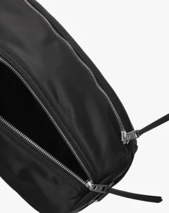 zwarte ami paris schoudertas ll706 nylon