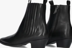 zwarte anonymous copenhagen enkellaarsjes hachi