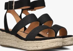 zwarte ayana sandalen met hak 0047-17k