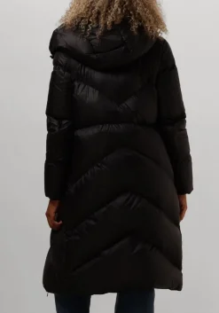 zwarte beaumont gewatteerde jas noel