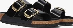 zwarte birkenstock slippers arizona dames