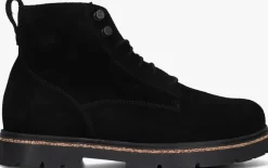 zwarte birkenstock veterboots highwood lace mid m