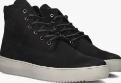 zwarte blackstone hoge sneakers aspen