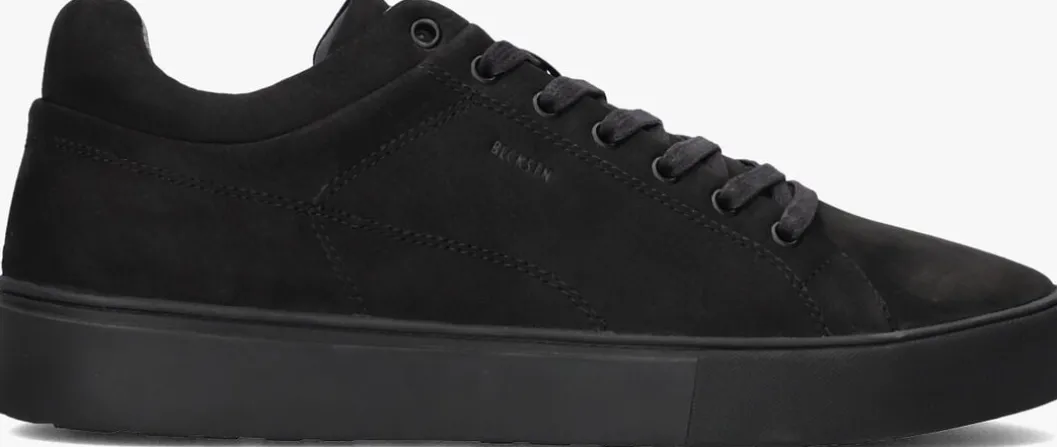 zwarte blackstone lage sneakers crag colton
