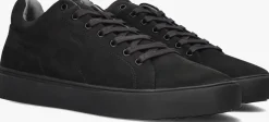 zwarte blackstone lage sneakers crag colton
