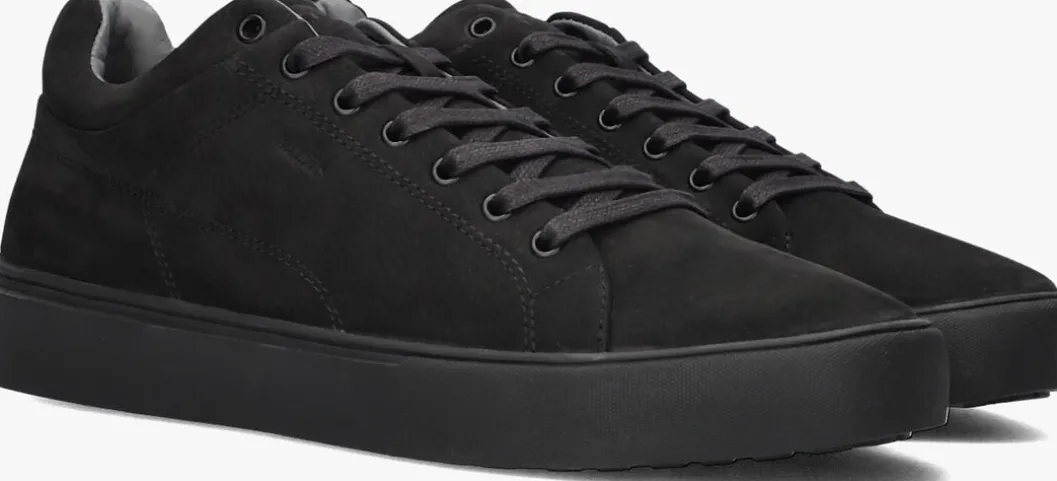 zwarte blackstone lage sneakers crag colton