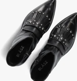 zwarte blasz enkellaarsjes l63202