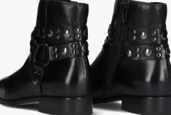 zwarte blasz enkellaarsjes l63203