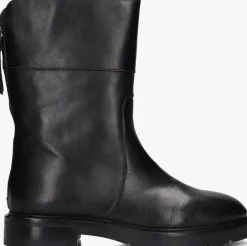 zwarte blasz enkellaarsjes 215