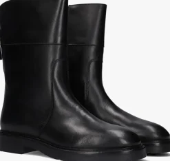 zwarte blasz enkellaarsjes 215