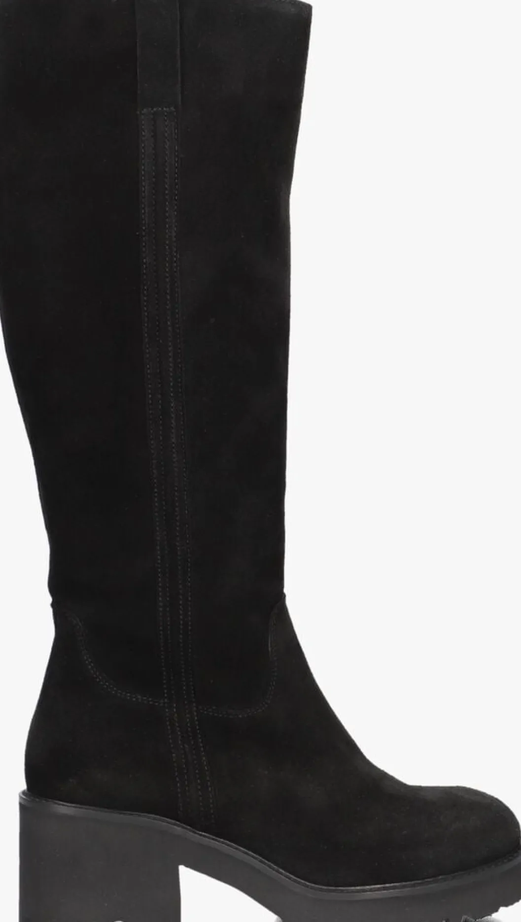 zwarte blasz hoge laarzen evs-5014