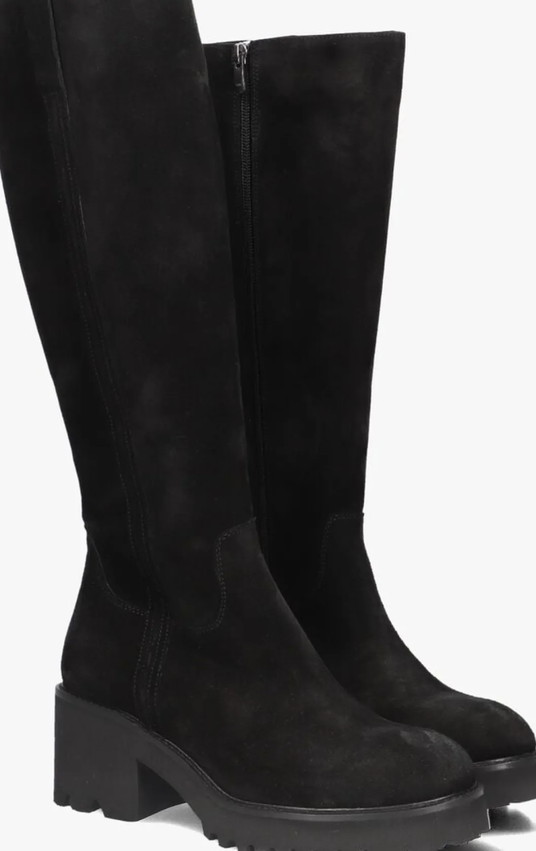 zwarte blasz hoge laarzen evs-5014