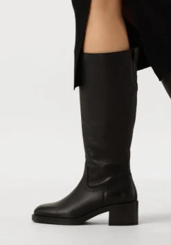 zwarte blasz hoge laarzen 2plain304