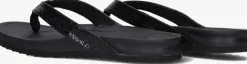 zwarte blasz teenslippers bella 2402