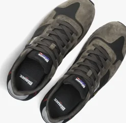 zwarte blauer lage sneakers queens01