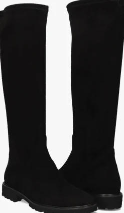 zwarte brunate hoge laarzen 18583