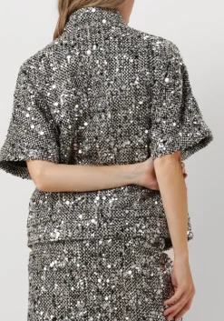 zwarte bruuns bazaar blazer frangi carly waistcoat