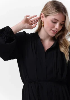 zwarte bruuns bazaar midi jurk camilla basely dress