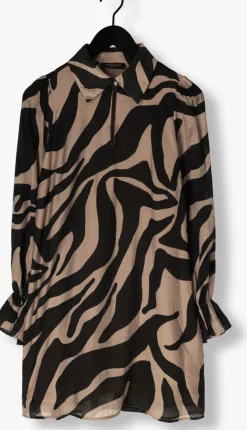 zwarte bruuns bazaar midi jurk bbarmada dress