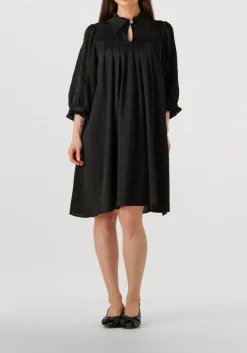 zwarte bruuns bazaar mini jurk tamia dress