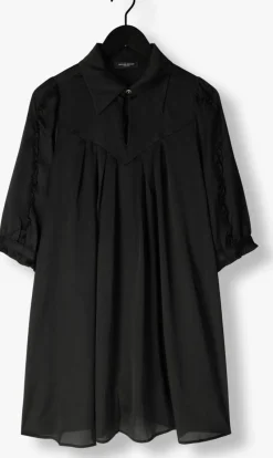 zwarte bruuns bazaar mini jurk tamia dress