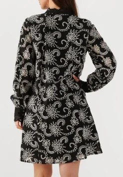 zwarte bruuns bazaar mini jurk oceani dress