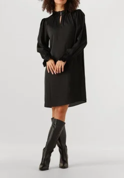 zwarte bruuns bazaar mini jurk bbtarese dress