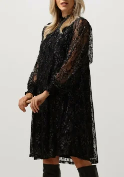 zwarte bruuns bazaar mini jurk echinops philinas dress