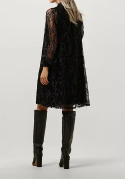 zwarte bruuns bazaar mini jurk echinops philinas dress