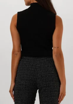 zwarte bruuns bazaar top rivers aditi knit top