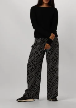 zwarte bruuns bazaar wijde broek floret rina pants