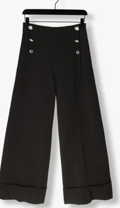 zwarte caroline biss wijde broek 4587