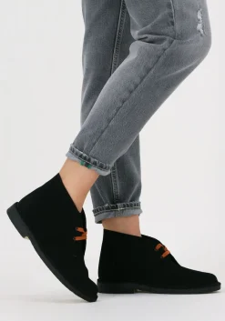 zwarte clarks originals boots desert boot dames
