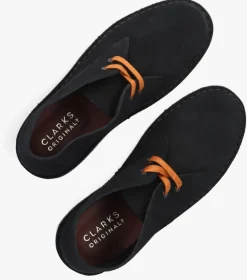 zwarte clarks originals boots desert boot dames