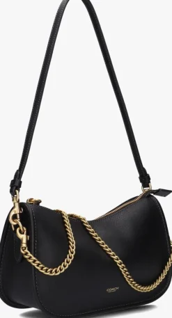 zwarte coach handtas waverly bag
