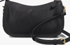 zwarte coach handtas waverly bag