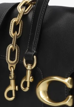 zwarte coach schoudertas tabby