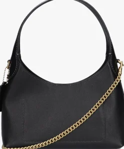zwarte coach schoudertas brooklyn shoulder bag 23