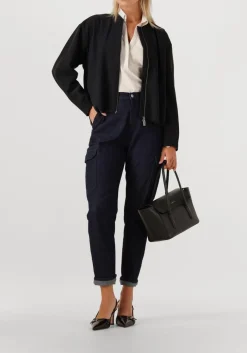 zwarte coccinelle handtas double beat 1