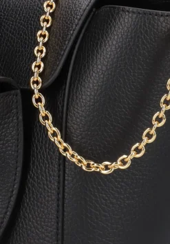 zwarte coccinelle handtas double beat 1