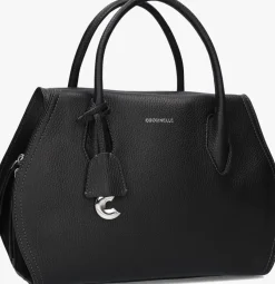 zwarte coccinelle handtas lord