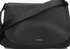 zwarte coccinelle schoudertas rebekka 15