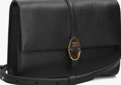 zwarte coccinelle schoudertas dorian