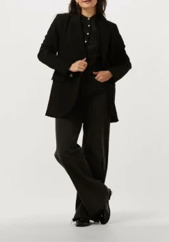 zwarte co'couture blazer vola double balzer