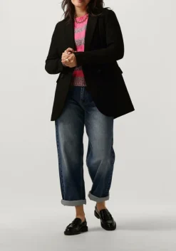 zwarte co'couture blazer vola double balzer